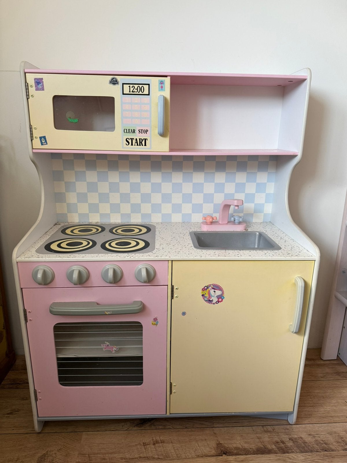 KidKraft Houten Speelkeuken - Large Pastel - inc extra's, Ophalen, Gebruikt, Hout, Speelkeuken