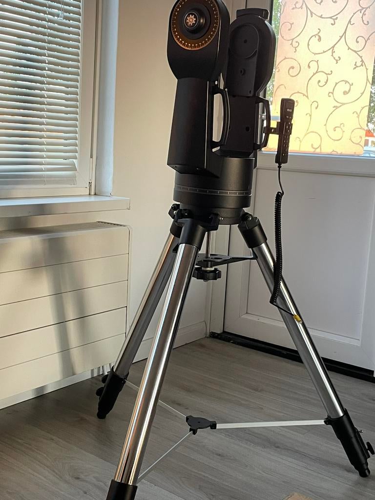 Meade LX90 montering met stevige statief, Audio, Tv en Foto, Optische apparatuur | Telescopen, Ophalen of Verzenden, Zo goed als nieuw