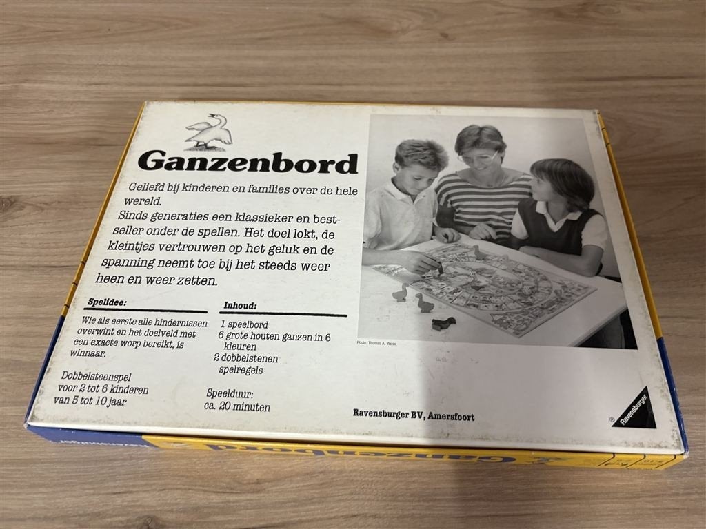 ganzenbord - s4208, Verzenden, Zo goed als nieuw