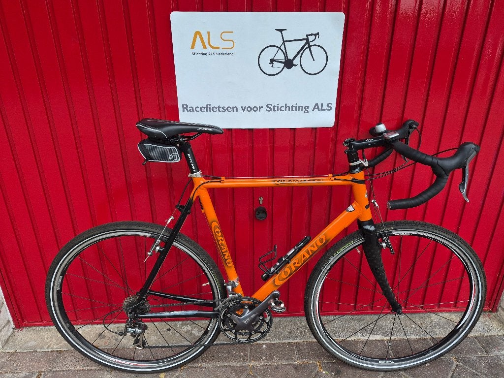 Corano Alu/Carbon Dames/Heren Gravelbike Cross Racefiets, 28 inch, 2ehandsracefietsen.nl, Gebruikt, Velgrem