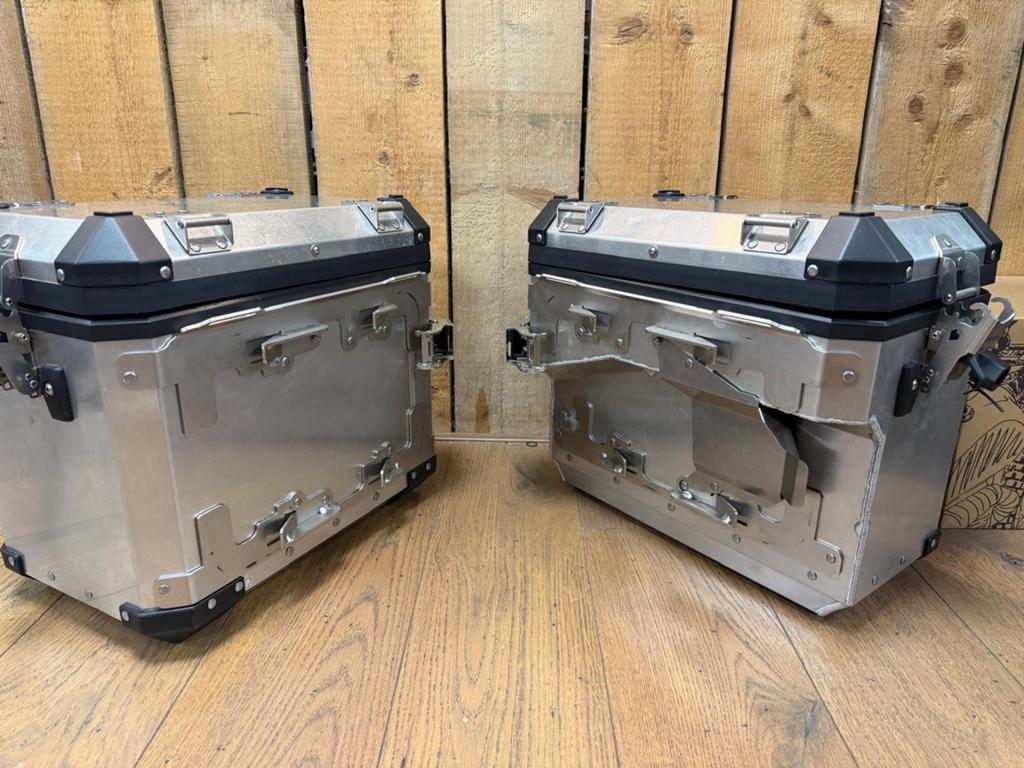 Originele BMW Adventure Kofferset F700GS F800GS Adventure, Ophalen of Verzenden, Gebruikt