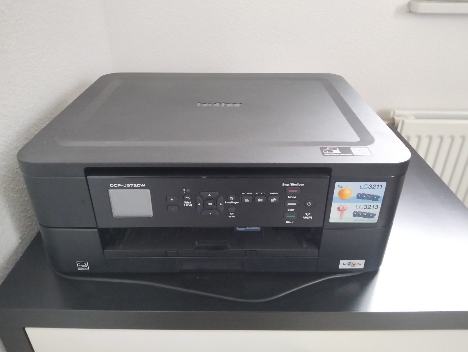 Brother DCP-J572DW All-in-One Inkjetprinter, Ophalen, Gebruikt, Inkjetprinter, All-in-one