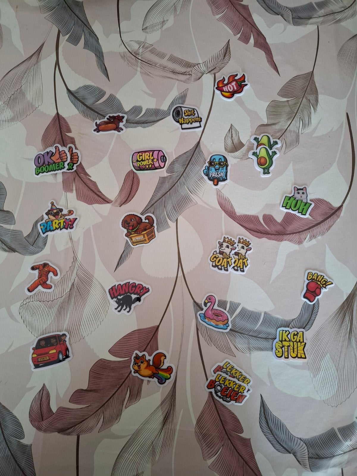 jumbo stickers actie van stuk tv, Jongetje of Meisje, Wit, Overige typen, Nieuw