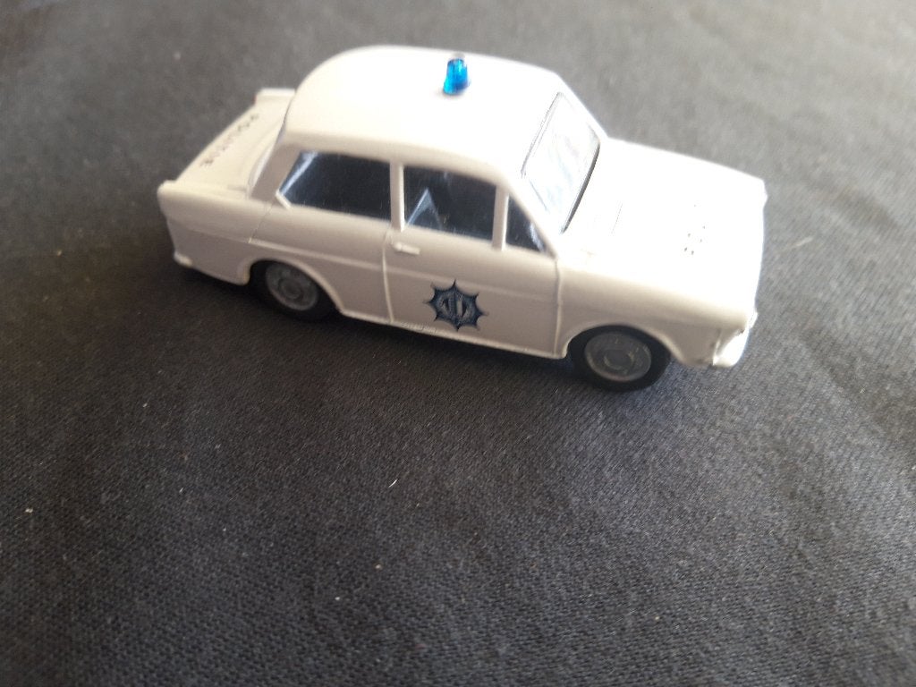 Daf 33 Politie - Lion Car NA2000 1:43, Ophalen of Verzenden, Zo goed als nieuw, Auto, Overige merken