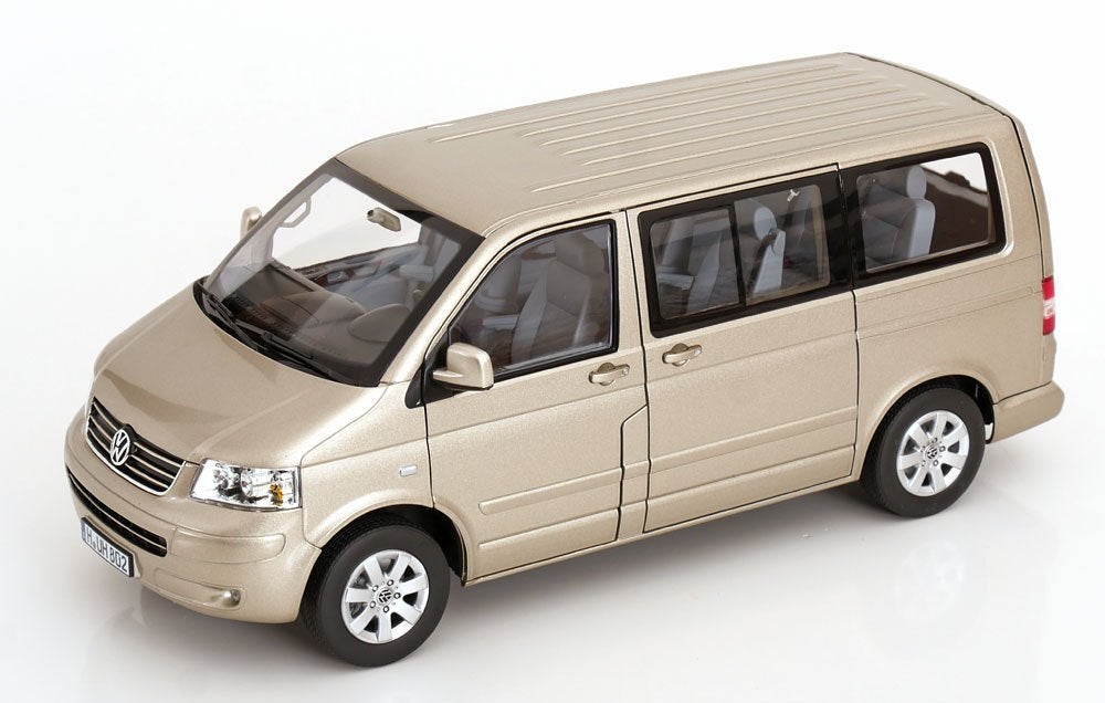 Volkswagen T4 Multivan 2003 Beige Metallic 1-18 Norev, Tschuiten@hotmail.com, Auto, Frankrijk, Norev