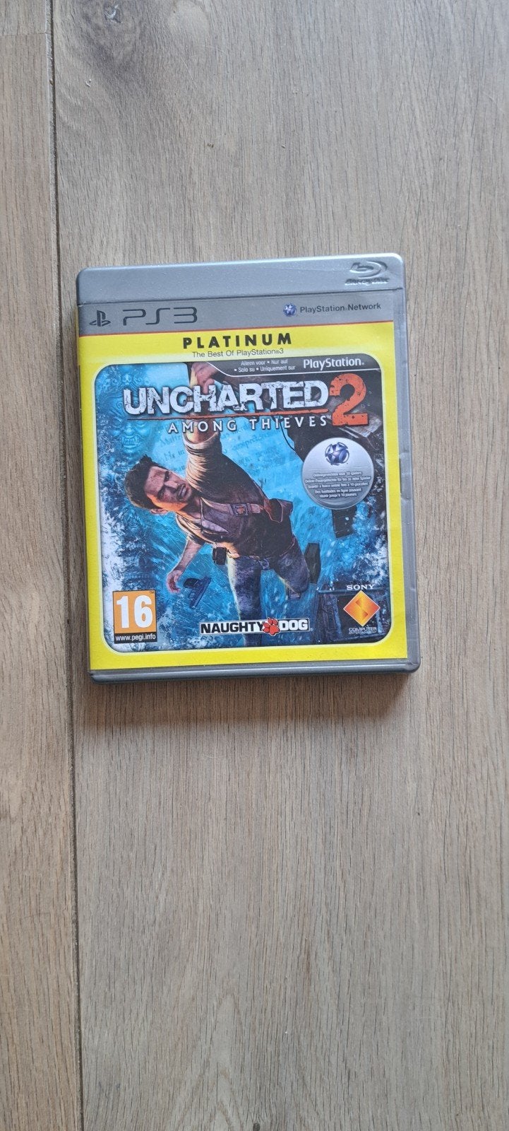 Uncharted 2: Among Thieves Platinum PS3, Spelcomputers en Games, Online, Gebruikt, 1 speler, Vanaf 16 jaar