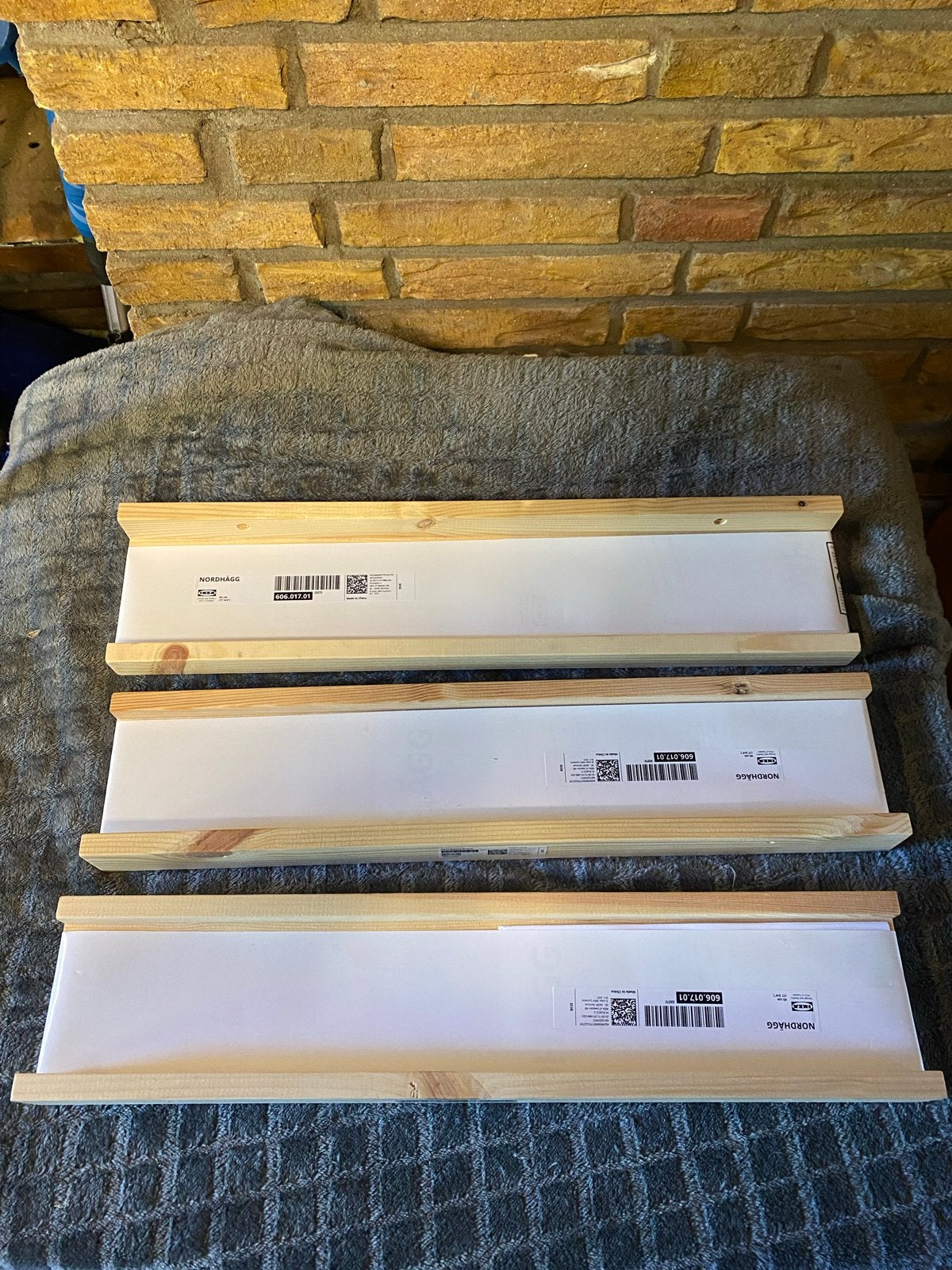 3x IKEA Nordhägg plankjes - Nieuw in verpakking, Ophalen of Verzenden, Nieuw