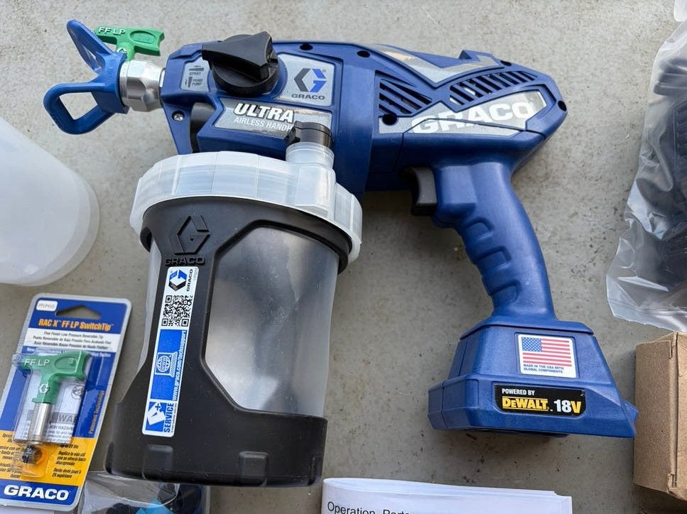 Graco Ultra draadloze spuitmachine - Nieuw, Ophalen of Verzenden, Nieuw, Verfspuit of Verfpomp