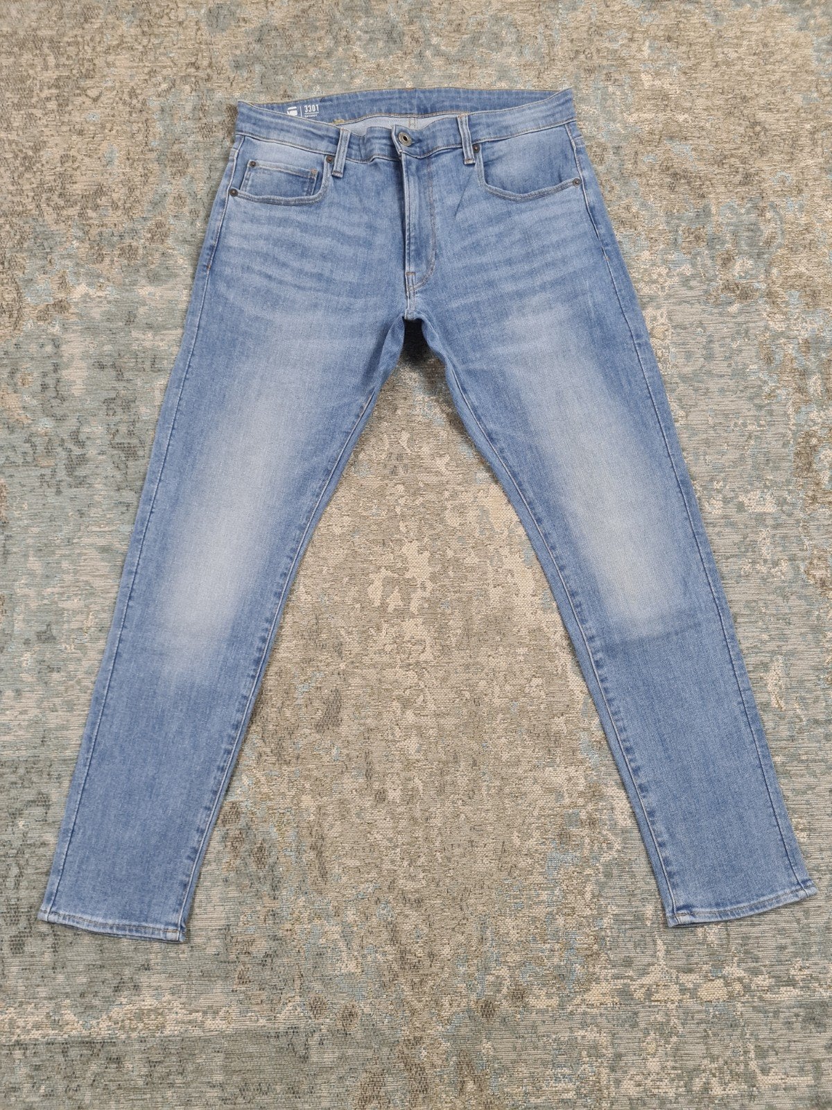 G-Star 3301 Skinny W32 L30 Skinny STRETCH Bronno3230 Blauw, G-Star Raw, https://www.g-star.com/nl_nl/customer-service, W32 (confectie 46) of kleiner