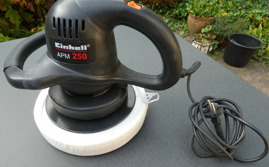 Einhell POLIJSTMACHINE APM250 (150W), Ophalen of Verzenden, Zo goed als nieuw