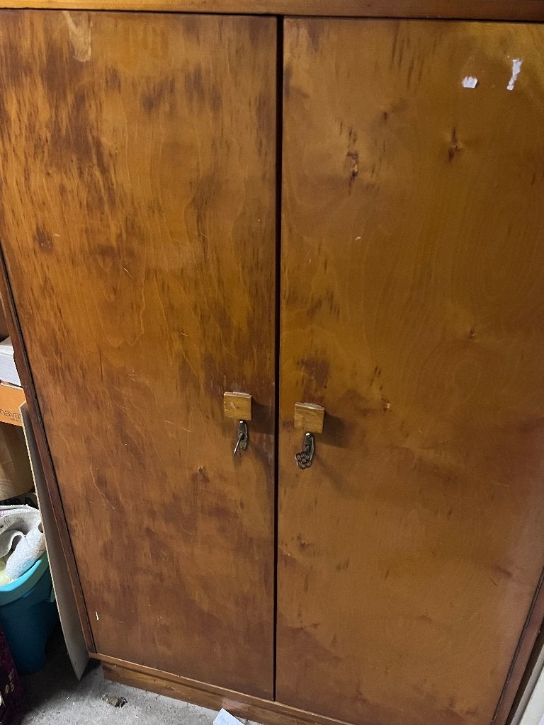 Lak, hoogglans, meidenkast, kledingkast, klein en ondiep, Huis en Inrichting, Kasten | Kledingkasten, Ophalen, Gebruikt, 50 tot 100 cm