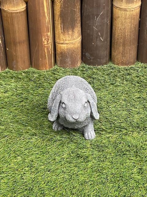 Hangoor konijn nr.2360, Tuin en Terras, Tuinbeelden, Ophalen, Nieuw, Beton, Dierenbeeld