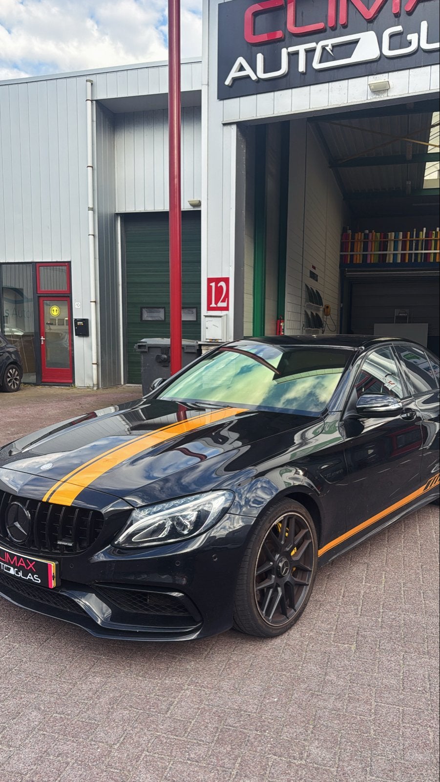 Mercedes-Benz C-Klasse C63 AMG 600pk AMG Speedshift 2016, Auto's, Automaat, Achterwielaandrijving, 600 pk, Zwart