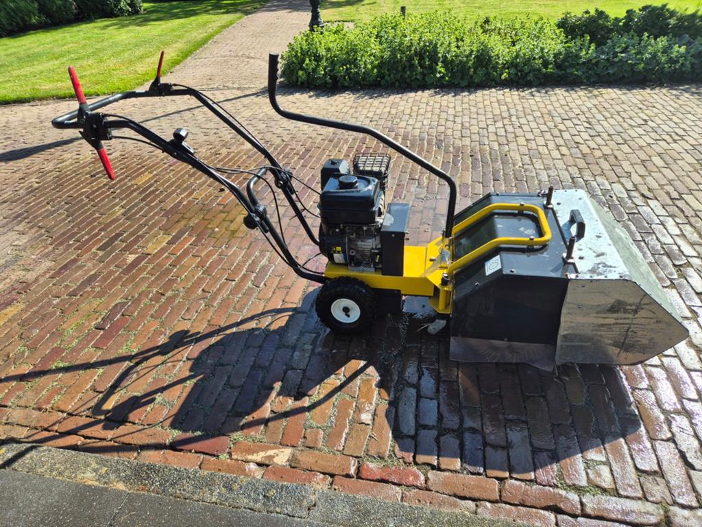 Vanguard veegmachine, Ophalen, Gebruikt
