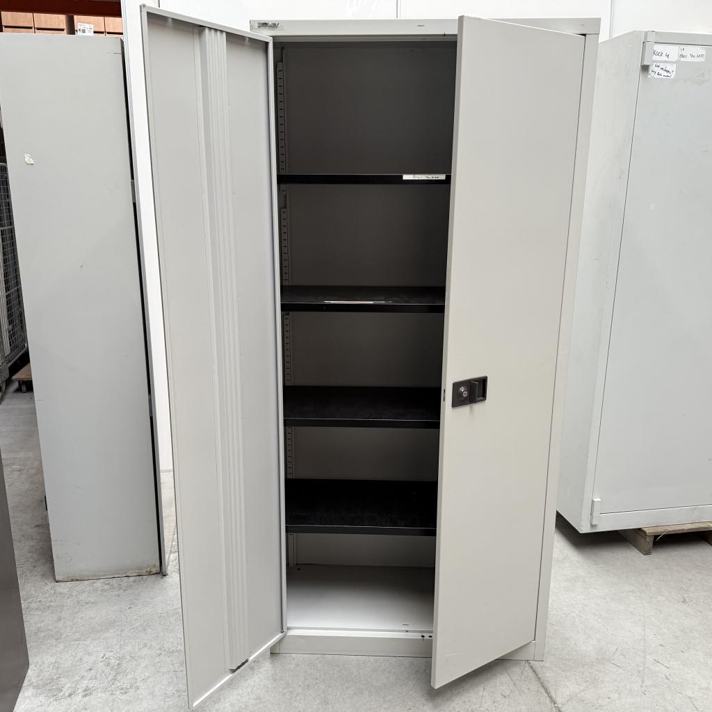 Bisley 2-deurs kast - 195x92x40 cm, Huis en Inrichting, Kasten | Overige, Gebruikt