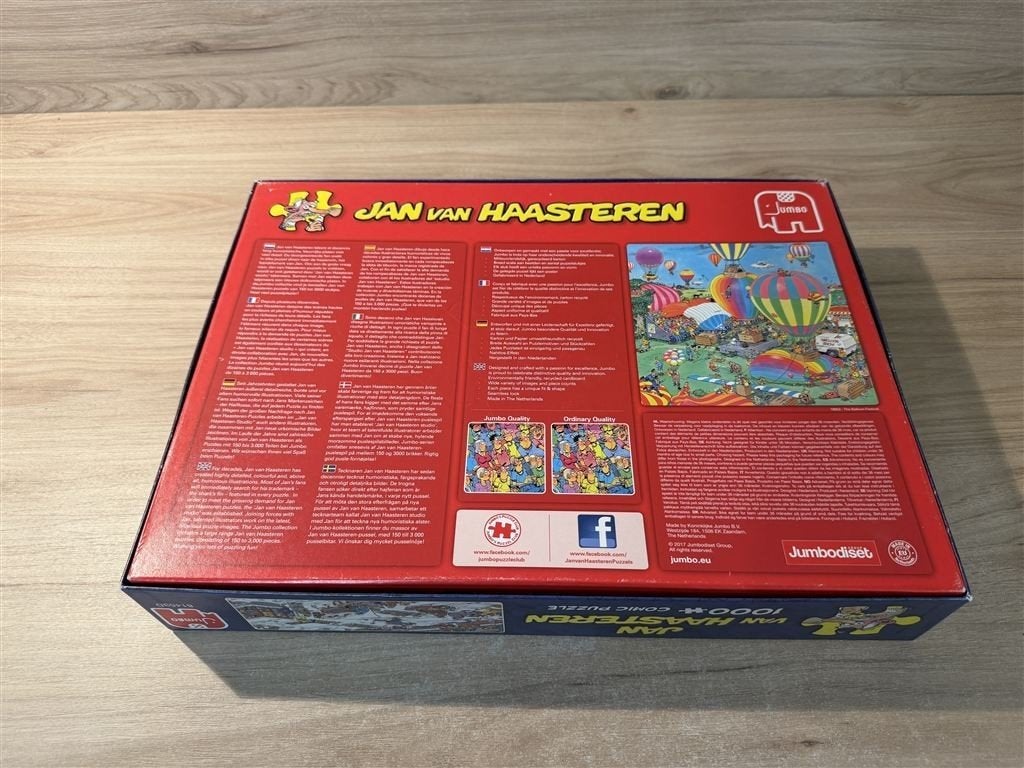 Jan van Haasteren - streetlife - 1000 stuks - s6310, Verzenden, 500 t/m 1500 stukjes, Zo goed als nieuw