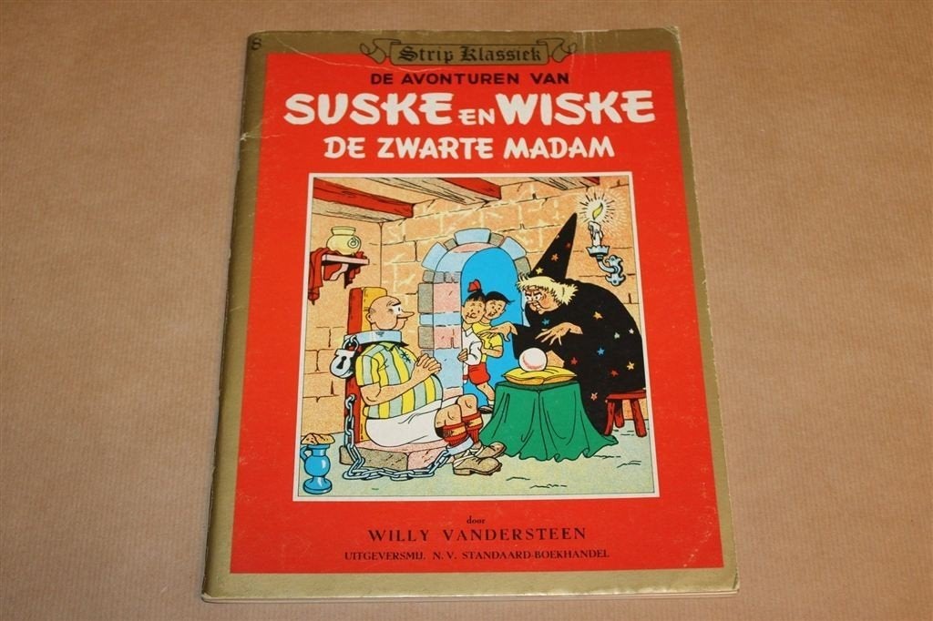 De Zwarte Madam — Suske en Wiske, Facsimile 1949, Boeken, Eén stripboek, Ophalen of Verzenden, Gelezen