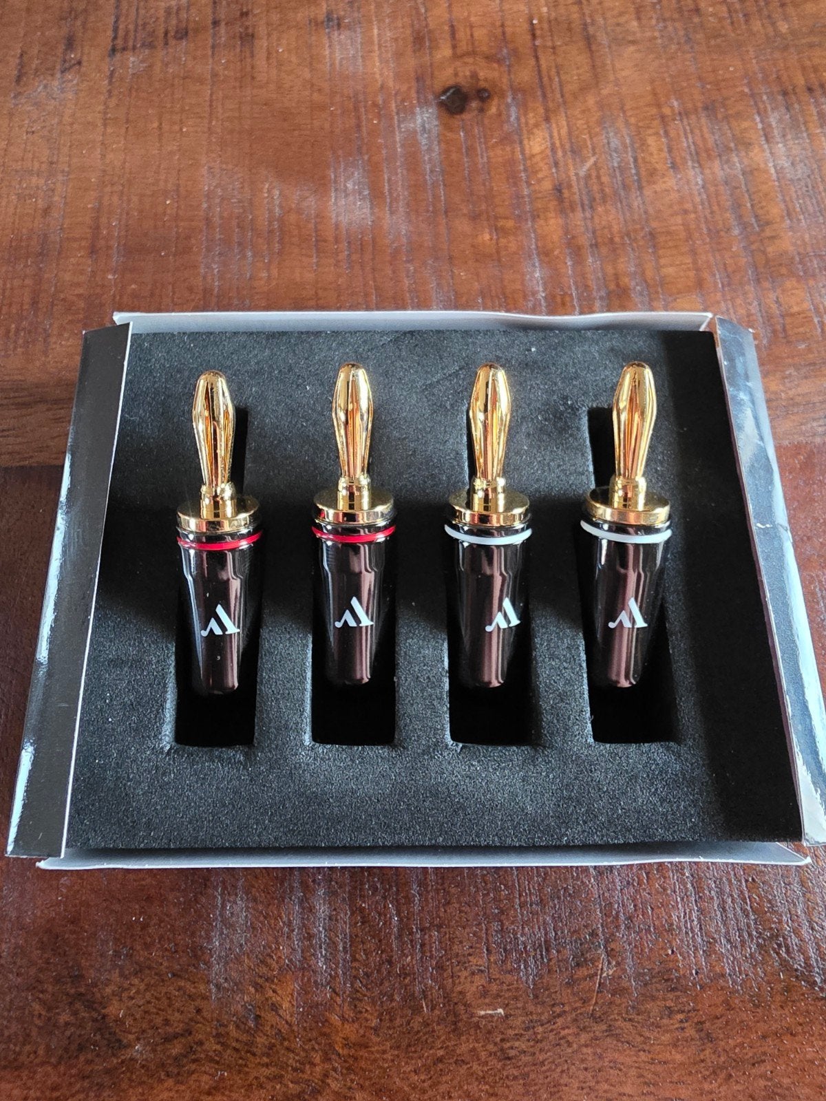 Argon Audio Prime Banana 1 banaanstekkers (4 stuks), Ophalen of Verzenden
