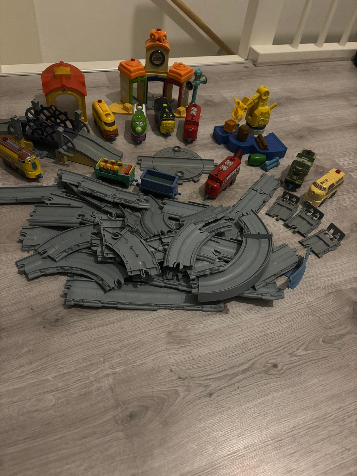 uitgebreide Chuggington  Railway treinset, Kinderen en Baby's, Ophalen of Verzenden, Gebruikt