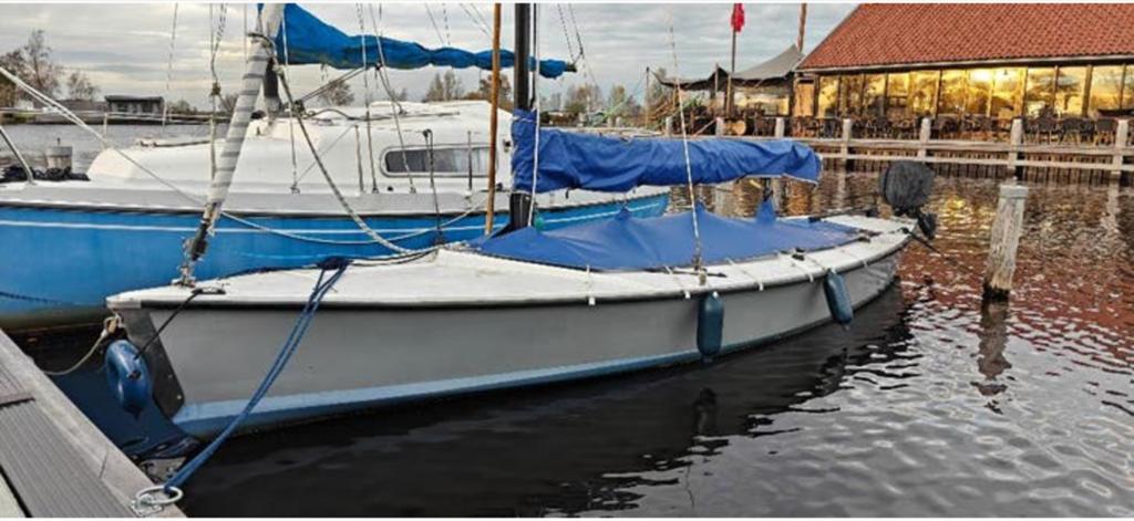 Snelle Polyvalk met aluminium mast en rolfok, Watersport en Boten, Ophalen, Overige merken, Gebruikt, Hoora polyvalk