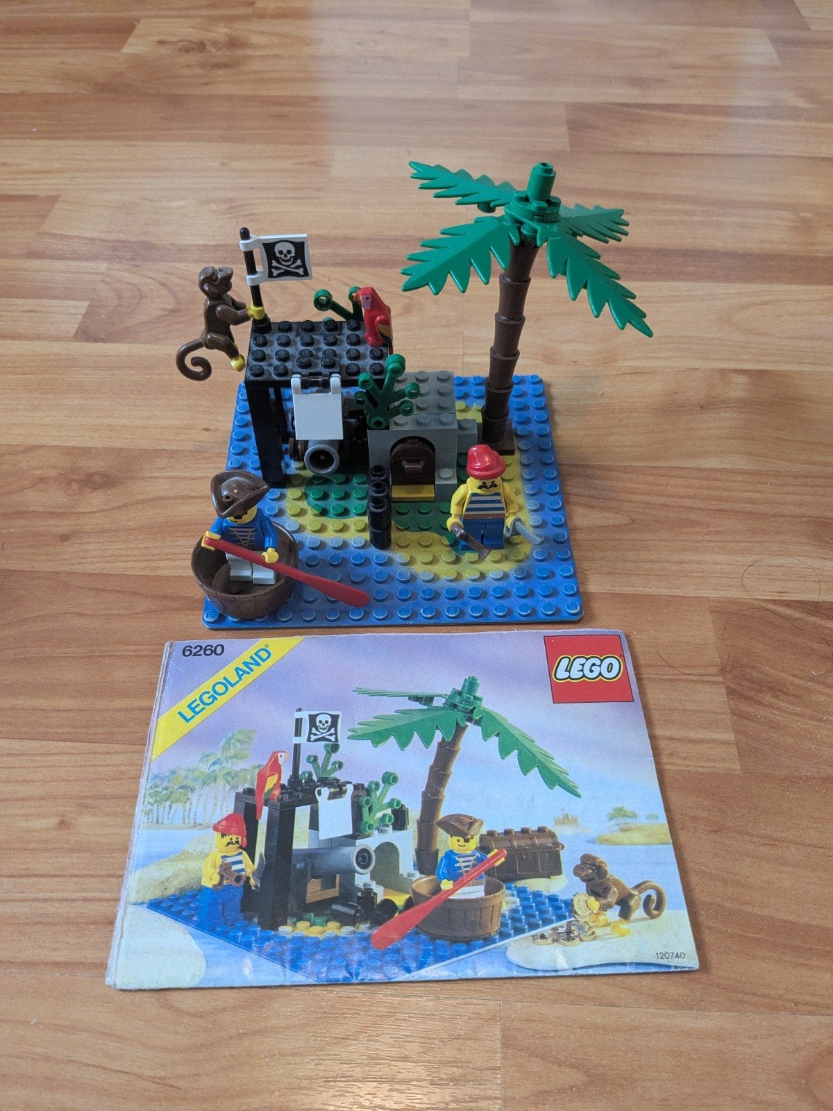 Lego Pirates 6260 - Shipwreck island met instructies, Ophalen of Verzenden, Gebruikt, Overige merken