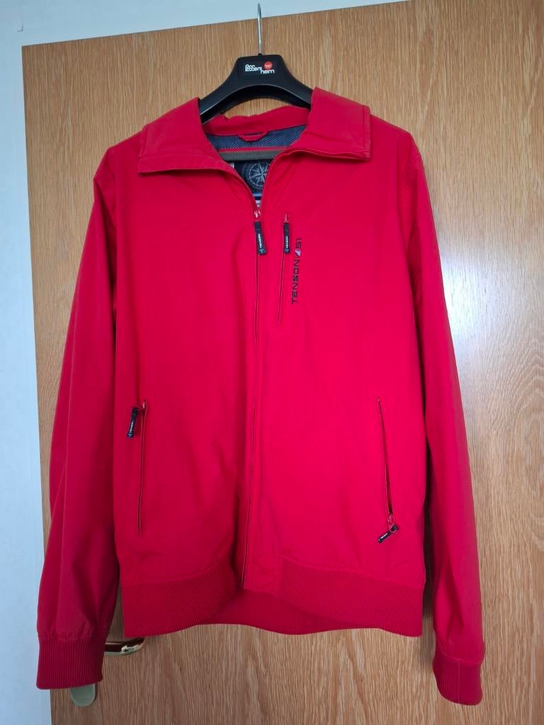 Tenson heren zomerjack rood - Gedragen, Kleding | Heren, Overige maten, Ophalen of Verzenden, Tenson, Gedragen