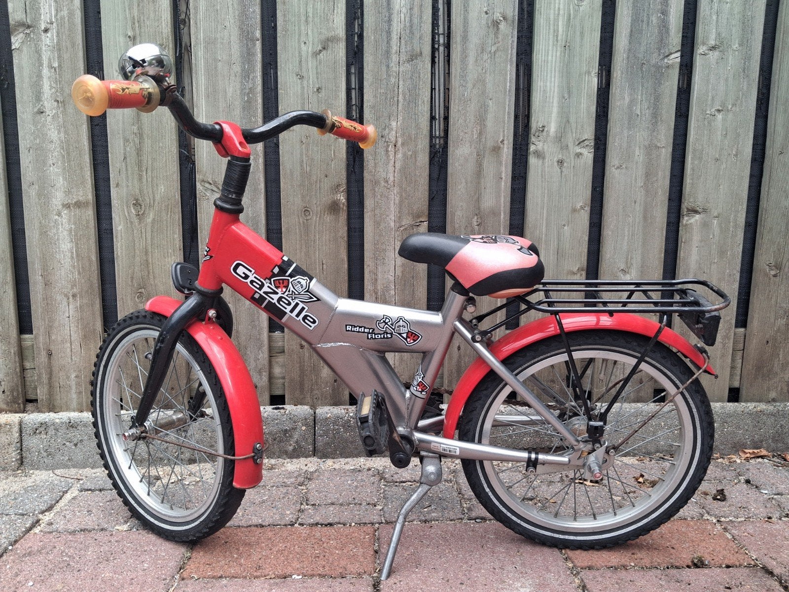 Stoere, degelijke Gazelle fiets. 16 inch., Ophalen, Terugtraprem, Gazelle fiets, 16 tot 20 inch