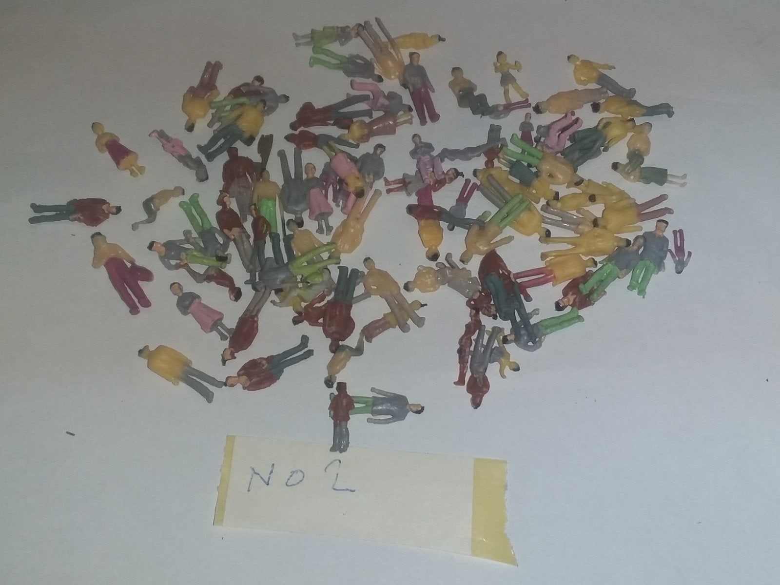 Modelbouw HO POPPETJES 100 STUKS IN EEN ZAKJE 8 EURO EÉN ZAK, Overige merken, Gelijkstroom of Wisselstroom, Brug, Tunnel of Gebouw