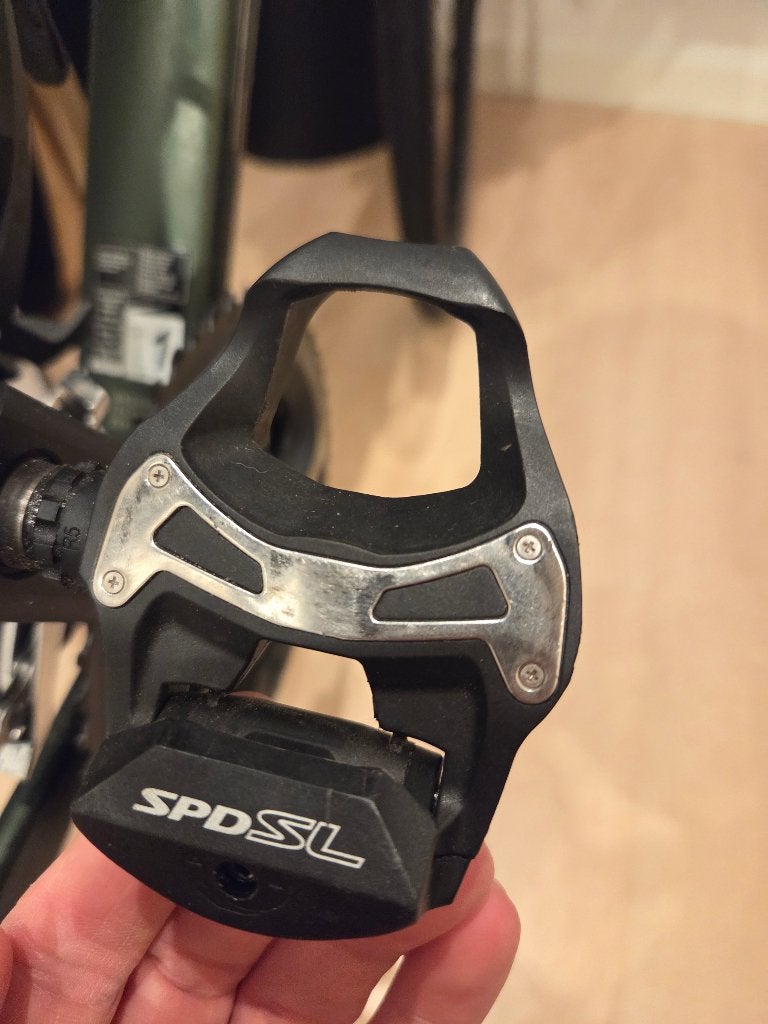 Shimano PD-R550 Pedaal (Linker), Ophalen of Verzenden, Gebruikt, Overige typen