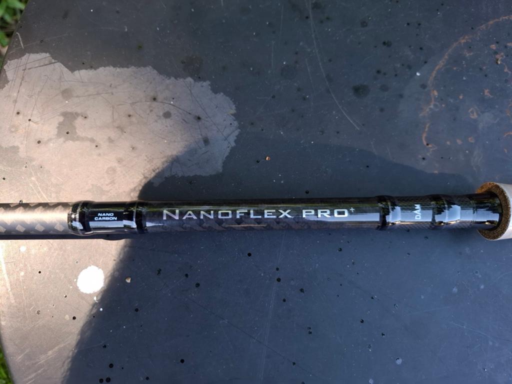 Dam Nanoflex Pro+ 17ft Penhengel - Salmon Worm Stick, Watersport en Boten, Ophalen of Verzenden, Zo goed als nieuw, Werphengel