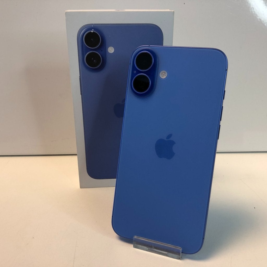Apple iPhone 16 Plus 128GB Ultra Marine | 100% |ZGAN, Apple, Zo goed als nieuw, Support@apple.com, One Apple Park Way
Cupertino, CA 95014
United States