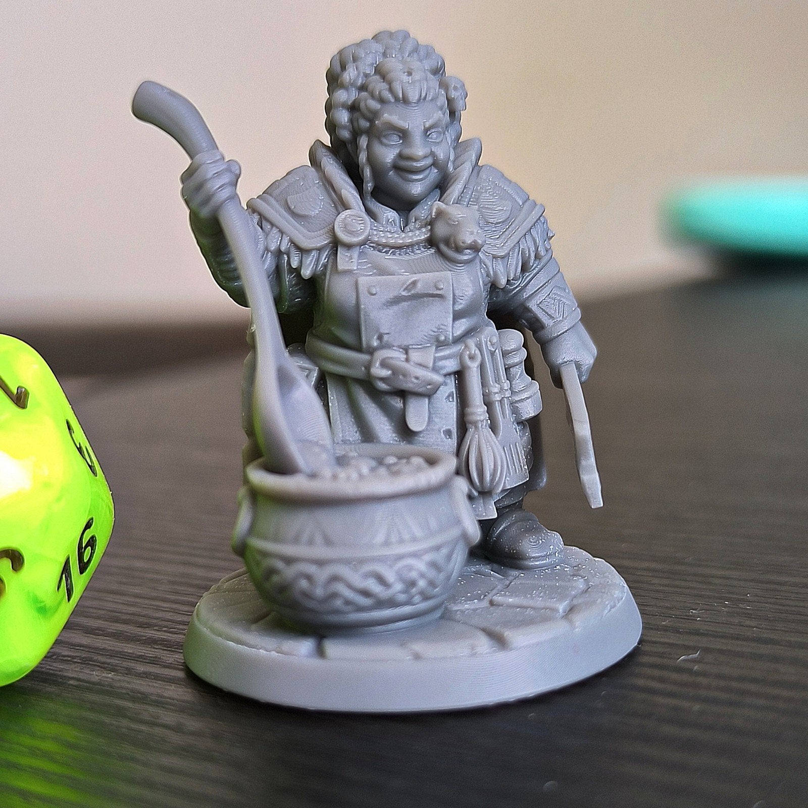 Dwarf Cook Miniature D&D HQ dungeon's and dragons, Ophalen of Verzenden, Overige soorten