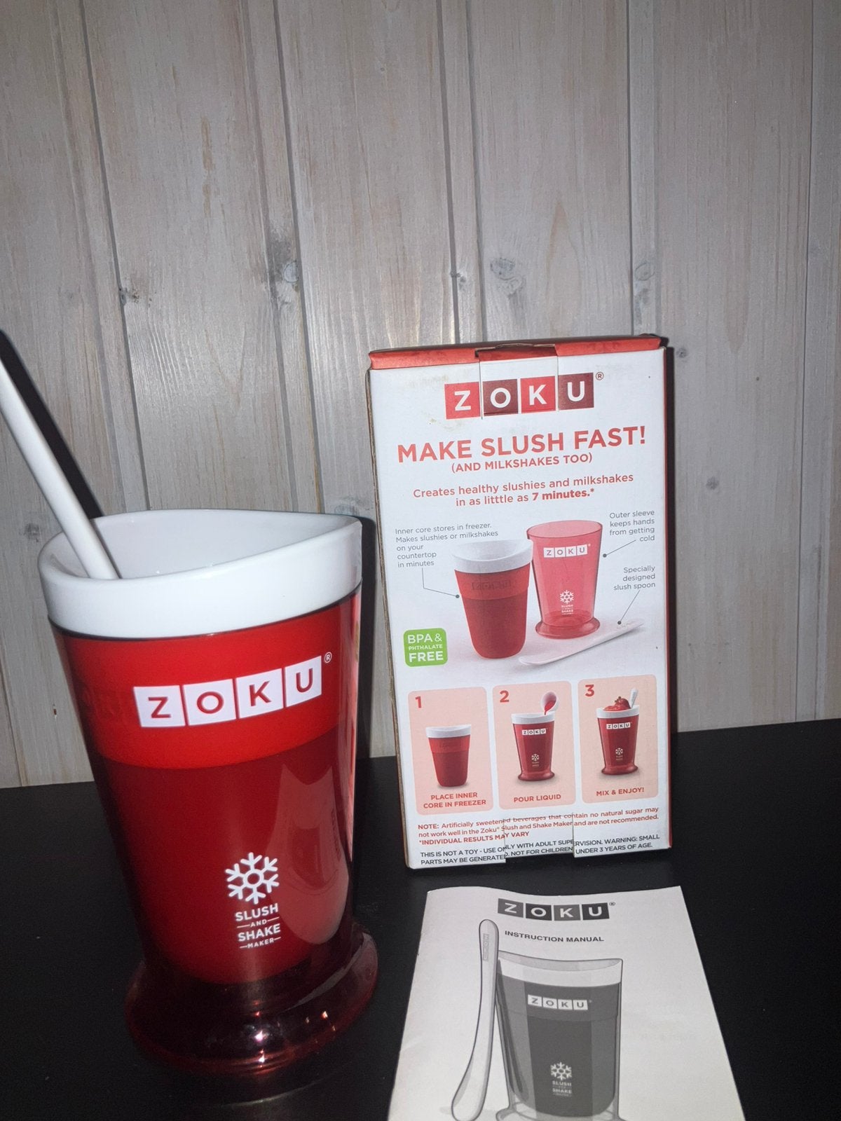 Slush en shaker, Ophalen, Nieuw