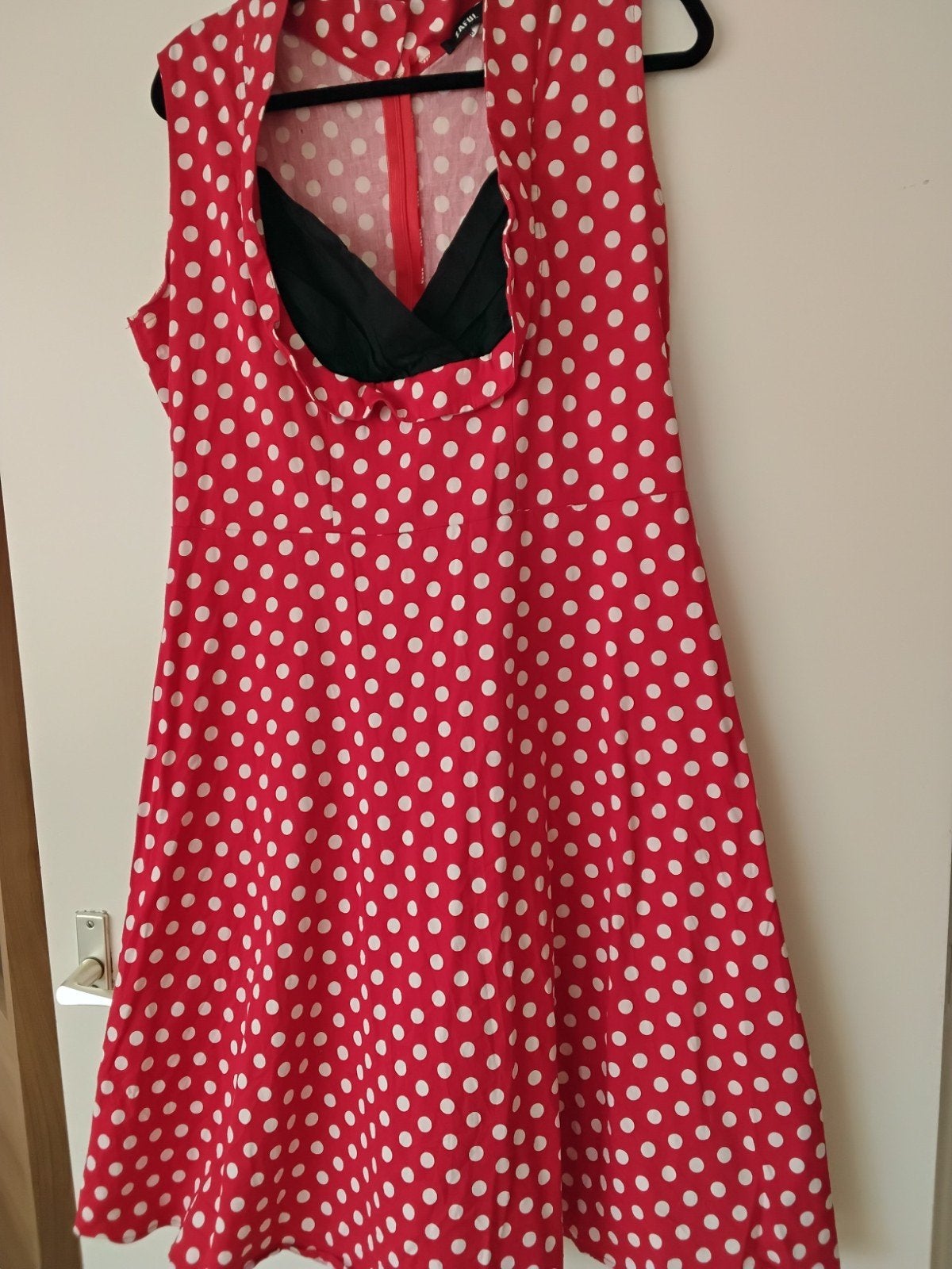 jurk 42, Maat 42/44 (L), Ophalen of Verzenden, Zo goed als nieuw, Rood