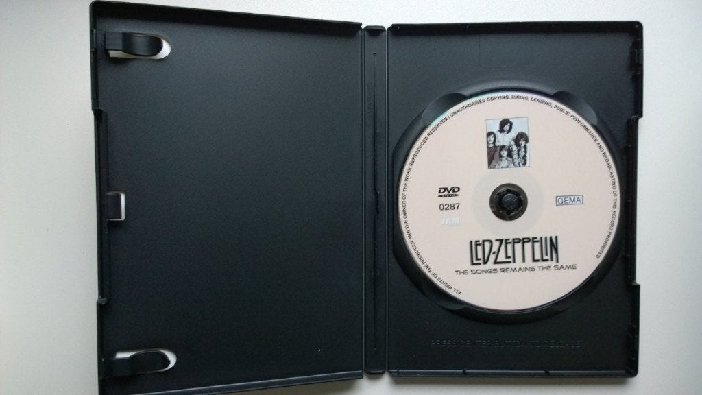 Led Zeppelin - The Song Remains The Same (DVD), Cd's en Dvd's, Alle leeftijden, Ophalen of Verzenden, Zo goed als nieuw, Concert