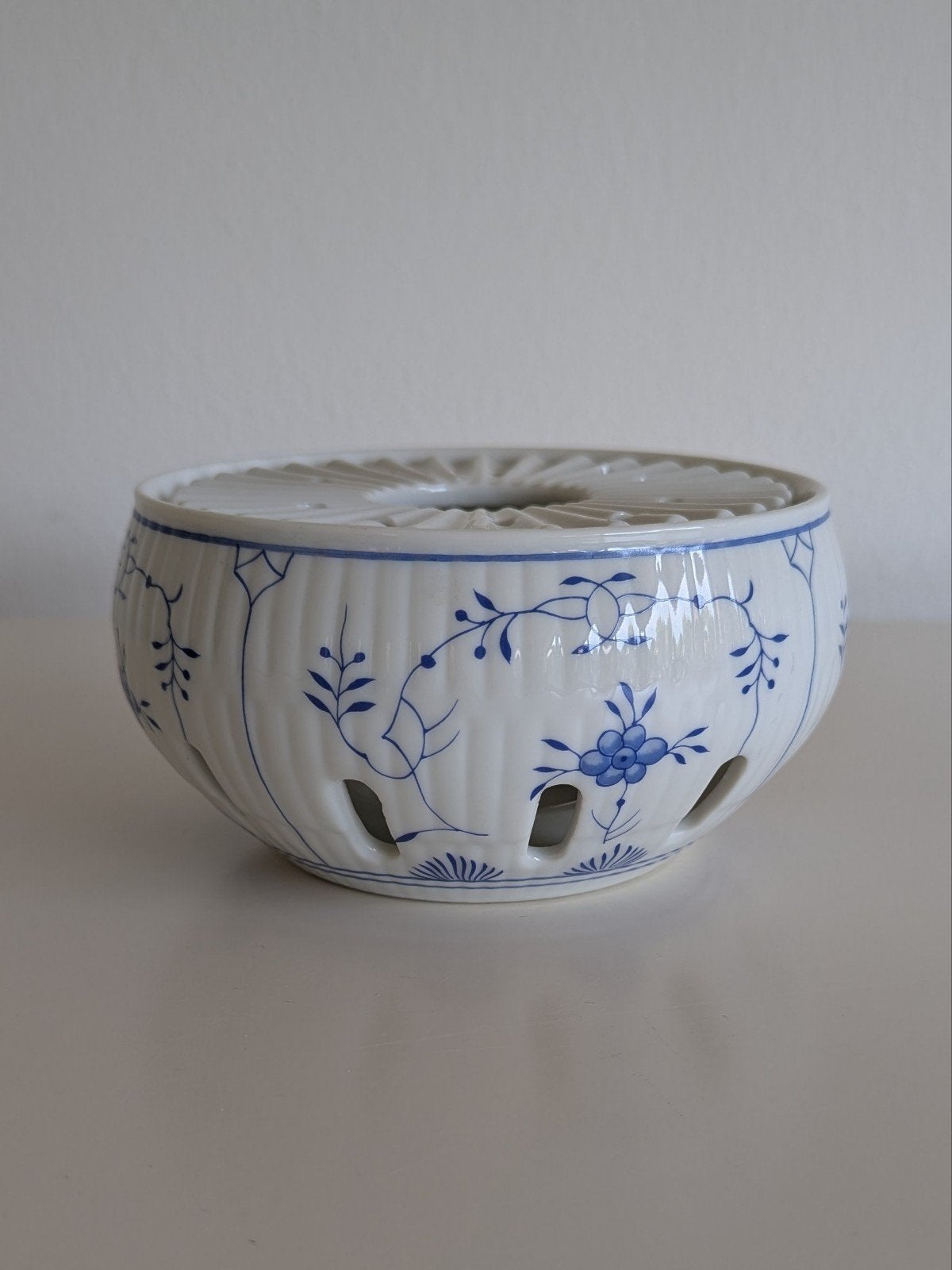 August Warnecke AW Friesisch Blau Theelicht, Ophalen of Verzenden