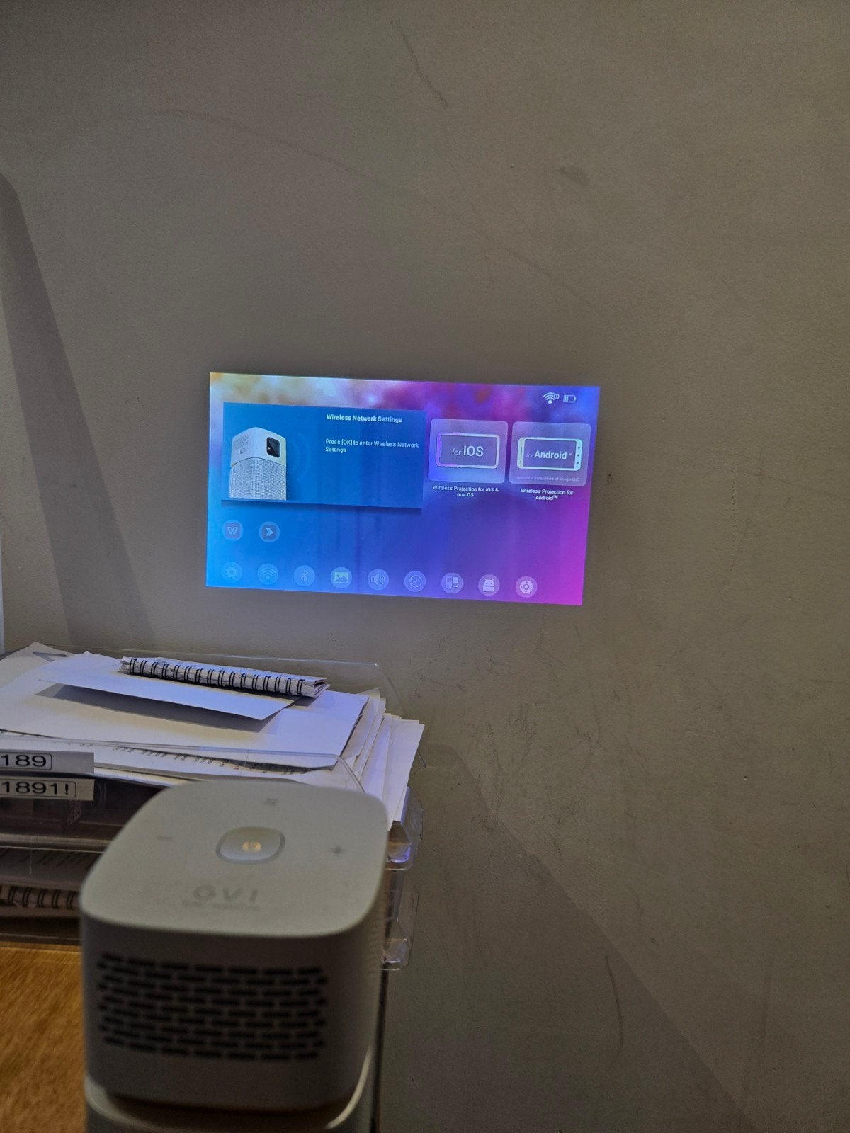 2 x benq gv 1, Ophalen of Verzenden
