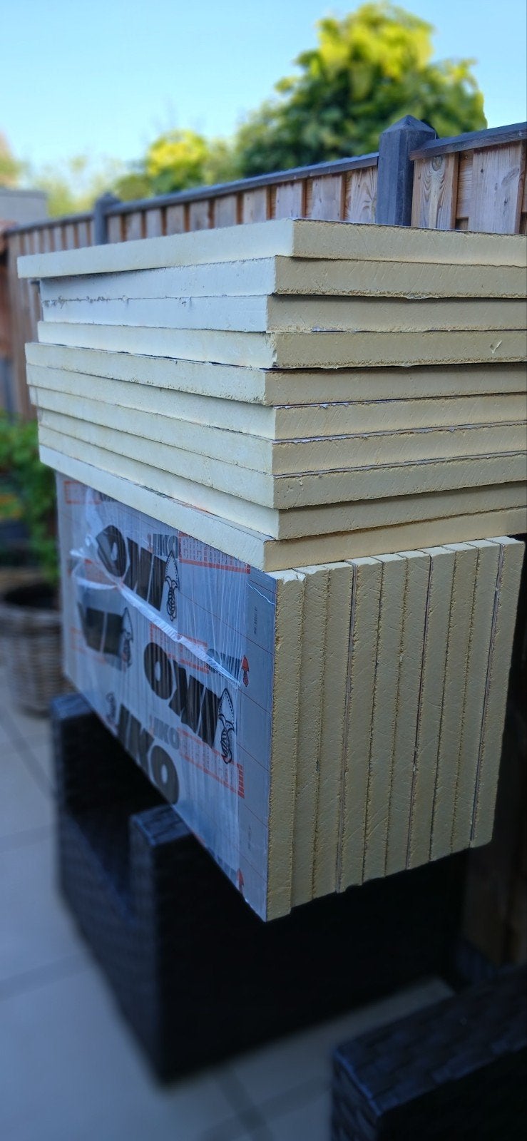 IKO Enertherm ALU PIR isolatieplaten 1200x600x50mm, Ophalen, 4 tot 8 cm, Vloerisolatie, Nieuw