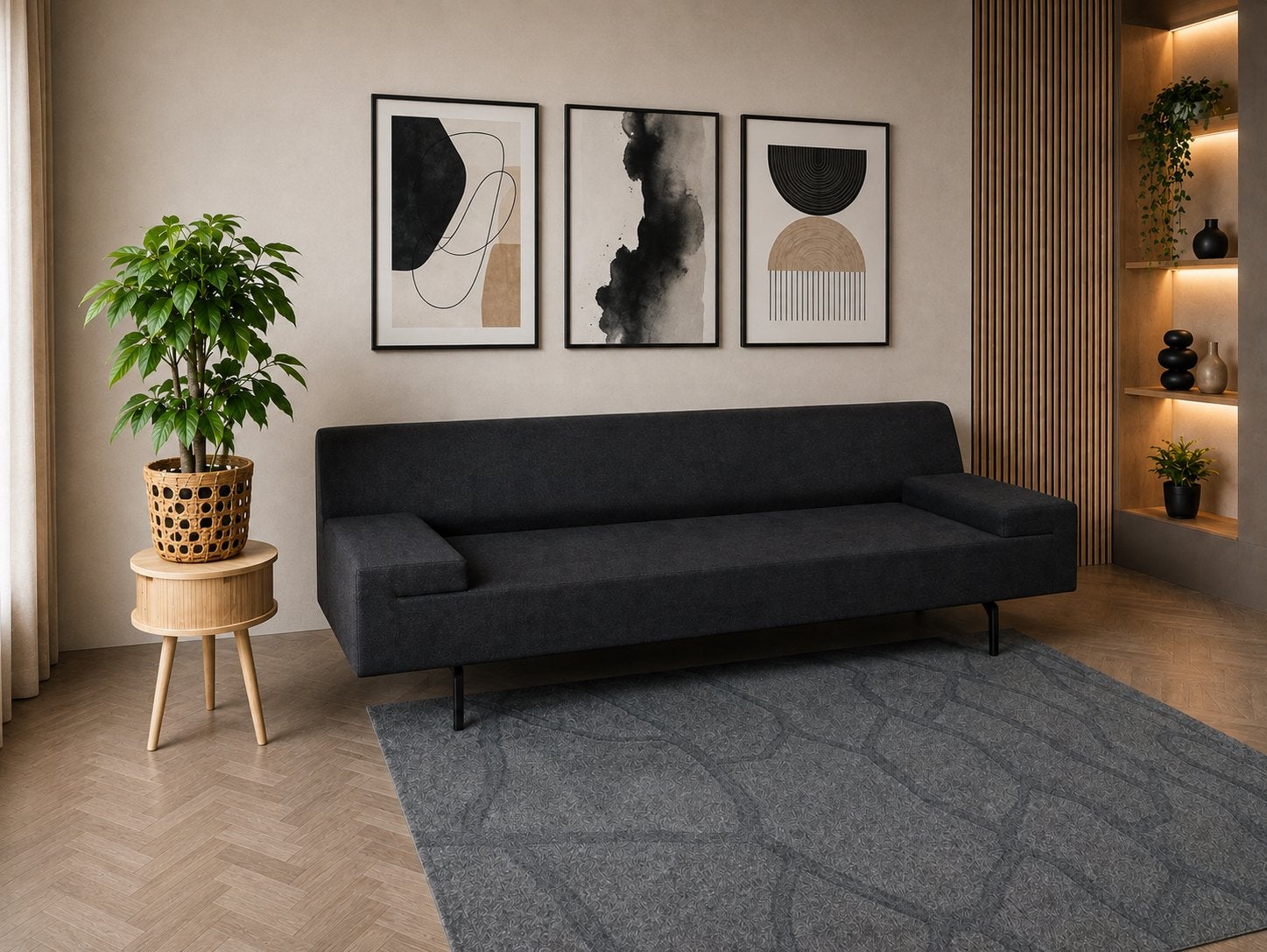 Moome bank - Zo goed als nieuw - 250x85 cm, Huis en Inrichting, Ophalen, 250 tot 300 cm, 75 tot 100 cm, Zo goed als nieuw