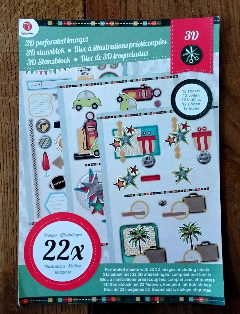 3d stansblok - nieuw, Hobby en Vrije tijd, Ophalen of Verzenden, Nieuw, Overige thema's, Overige typen