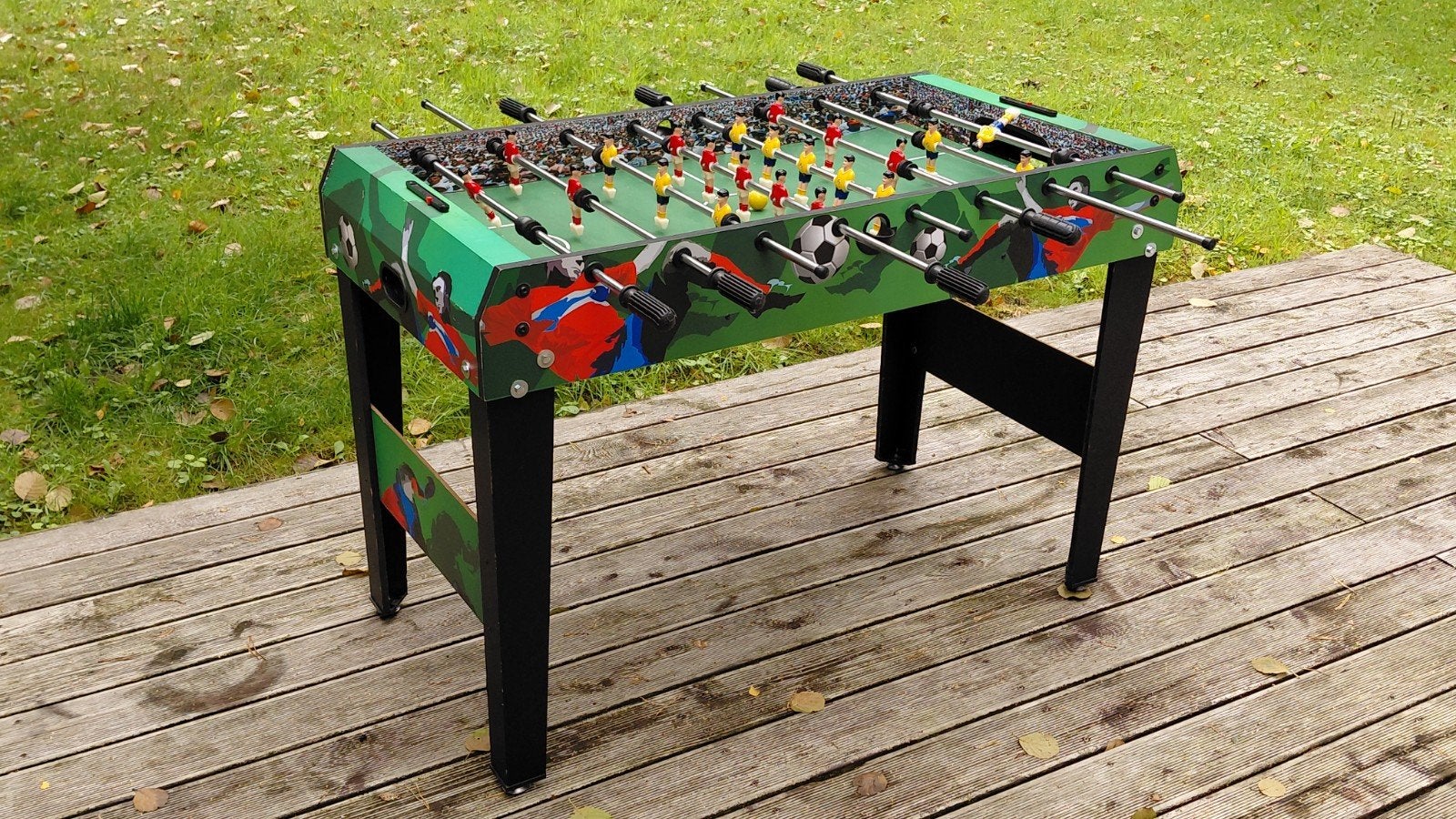 Tafelvoetbalspel, opniew in prijs verlaagd, 61cm breed 120, Ophalen