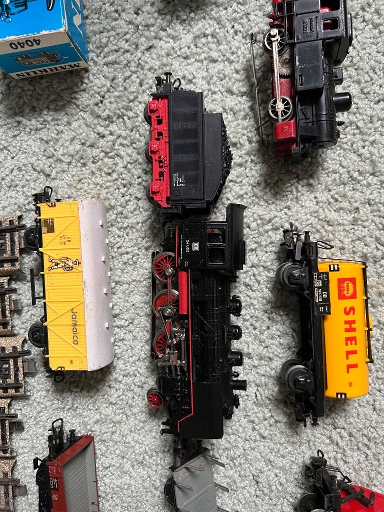Marklin trein + baan, Ophalen, Wisselstroom, Märklin, Gebruikt