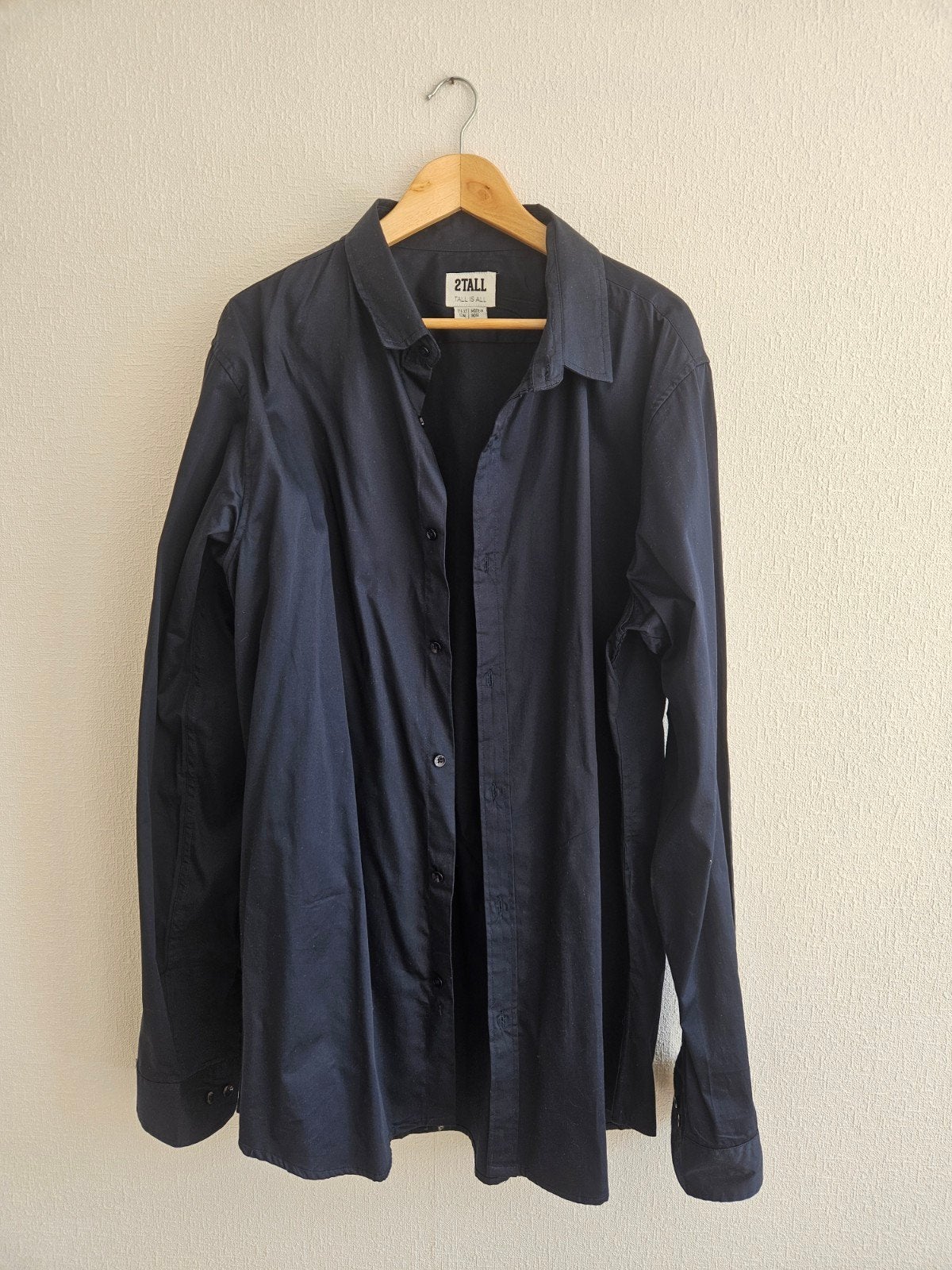 2TALL Heren overhemd - Slim Fit - Halswijdte 43/44 (XL), Kleding | Heren, 2TALL, Blauw, Nieuw, Ophalen of Verzenden