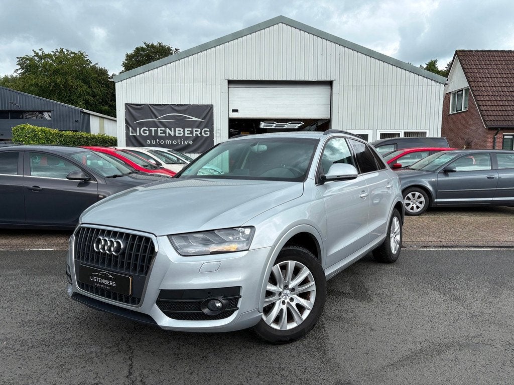 Audi Q3 2.0 TFSI quattro Pro Line S AUTOMAAT/CRUISE/TREKHAAK, Euro 5, Gebruikt, 4 cilinders, Leder en Stof