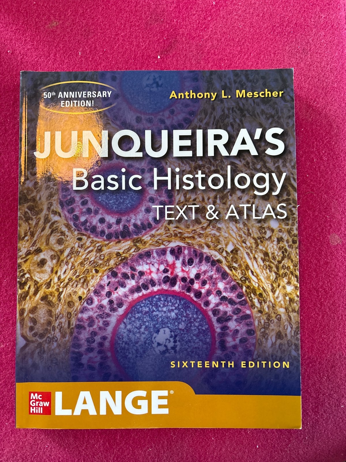 Junqueira's Basic Histology Text & Atlas - 16e editie, Boeken, Ophalen of Verzenden, Beta, Zo goed als nieuw, WO
