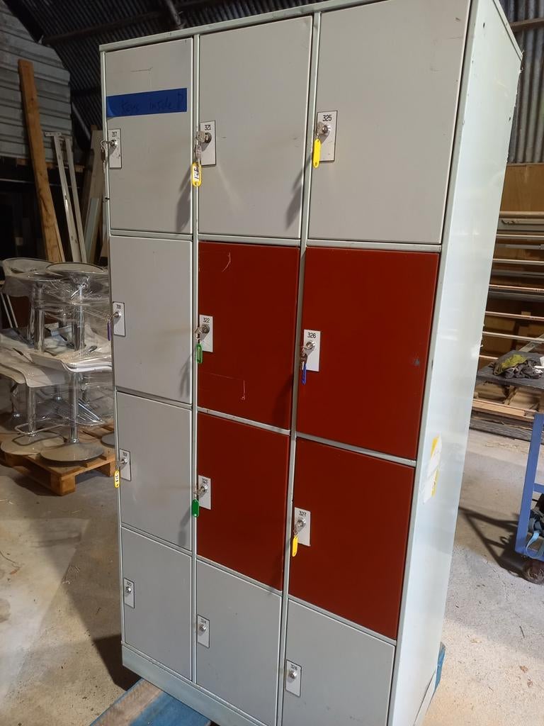 Lockerkast locker Lockerkasten, Ophalen, Gebruikt