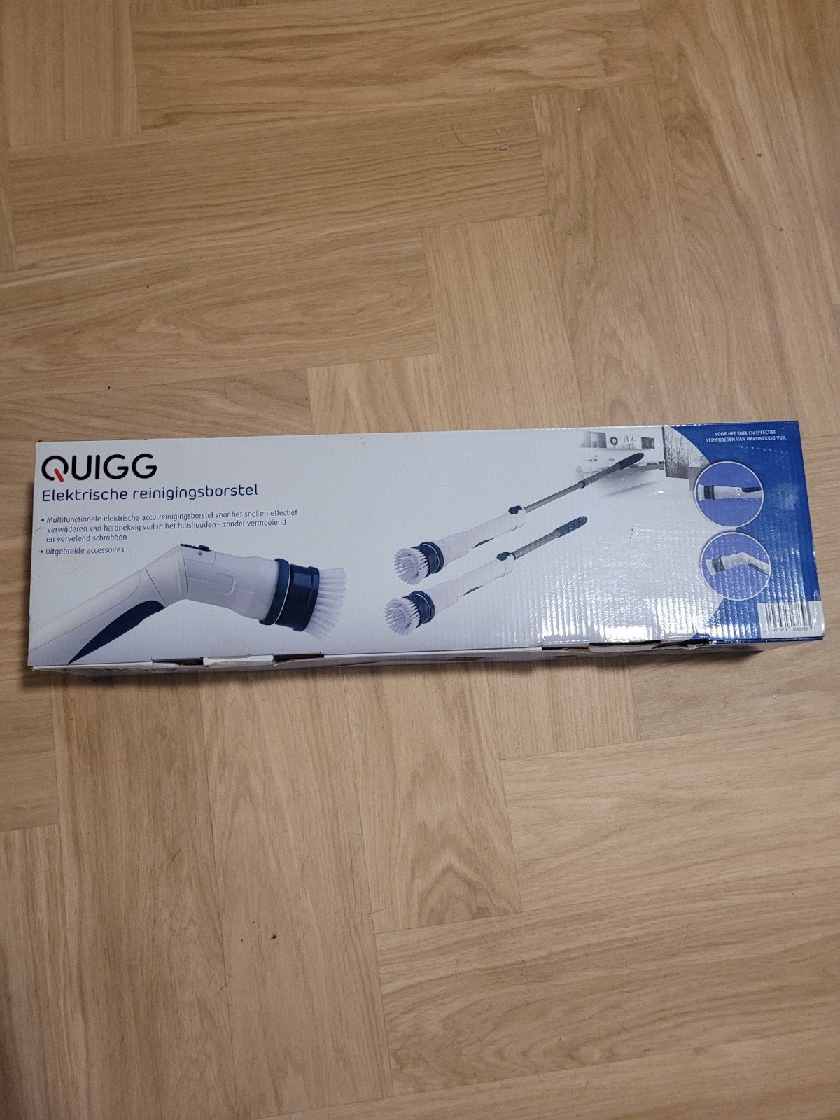 QUIGG Elektrische Reinigingsborstel - Nieuw in doos, Ophalen, Bezem of Borstel