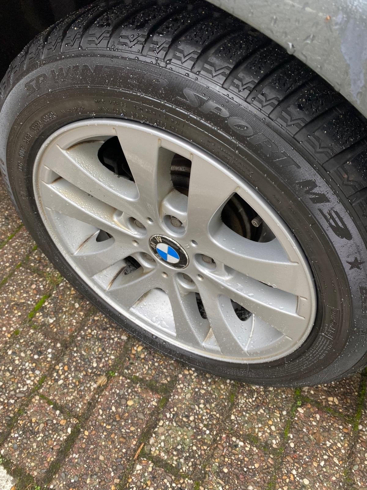 Originele BMW Style156 velgen met runfl❄️Dunlop winterbanden, Ophalen, Gebruikt, Winterbanden, Banden en Velgen