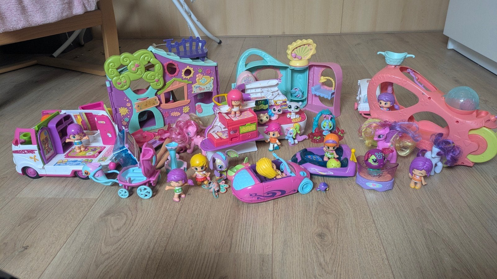 Veel Pinypons, Zoobles, littlest pet shop en meer, Ophalen, Gebruikt, Overige typen