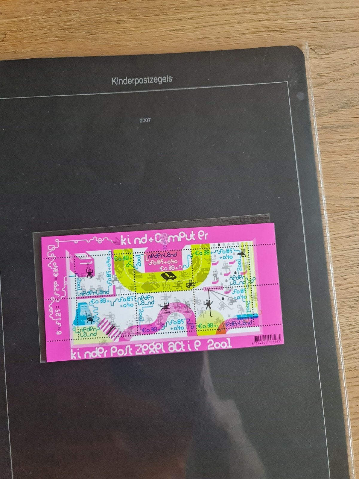 Blok kinderpostzegels, Ophalen of Verzenden